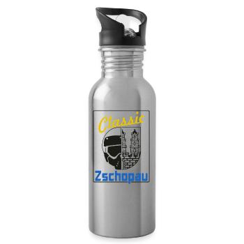 Enduro Classic Zschopau MZ Vintage Ore Mountains - Water bottle with straw - silver - Right