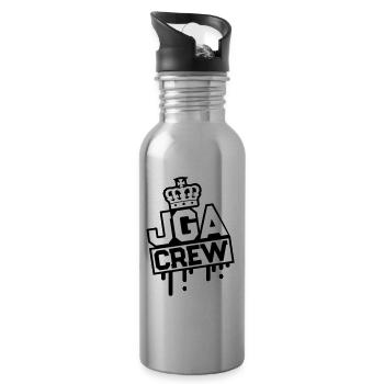 Junggesellenabschied Jga Crew - Trinkflasche mit integriertem Trinkhalm - Lightsilver - Rechts