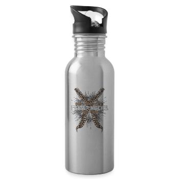 Physical Therapist Speech and Massage Therapy Chir - Trinkflasche mit integriertem Trinkhalm - Lightsilver - Rechts