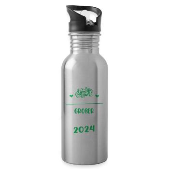 Big Brother 2024 - Water bottle with straw - silver - Right