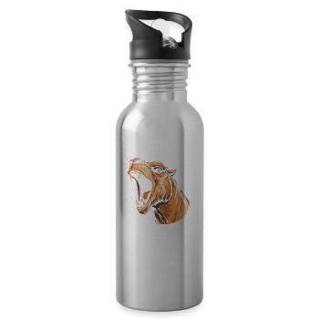 Camel Furious - Water bottle with straw - silver - Right