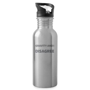 Elevator Elevator - Water bottle with straw - silver - Right