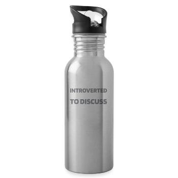 Elevator Elevator - Water bottle with straw - silver - Right