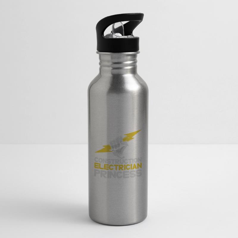 Electrician Electrical Engineer Electronics Technician Water bottle with straw