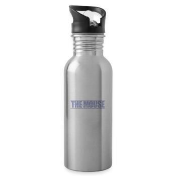 The Mouse Whisperer Rodent Cheese - Water bottle with straw - silver - Right