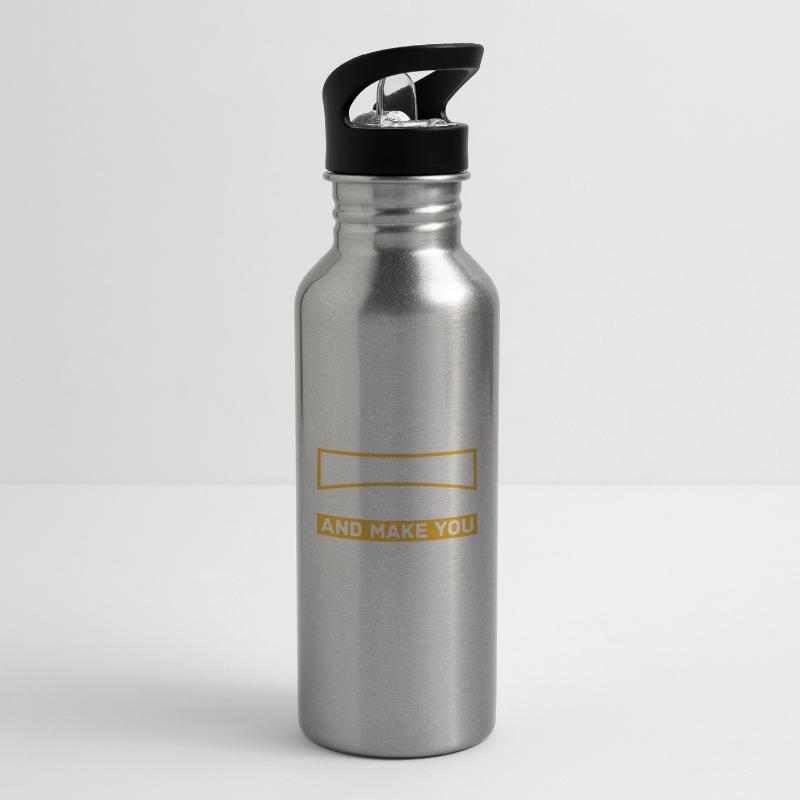 Programmer Coder Software Developer Water bottle with straw