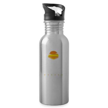 Thailand Mode - Water bottle with straw - silver - Right