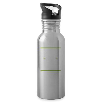 Tuning Crew - Water bottle with straw - silver - Right