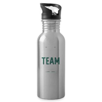 Grill Team - Water bottle with straw - silver - Right