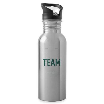 Mma Team - Trinkflasche mit integriertem Trinkhalm - Lightsilver - Rechts