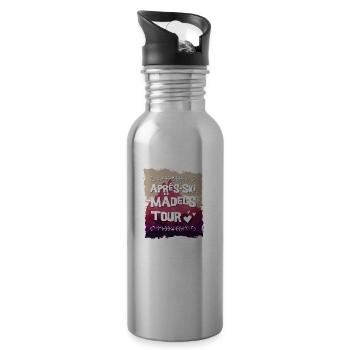 Apres SKi Mädels Tour - Trinkflasche mit integriertem Trinkhalm - Lightsilver - Rechts