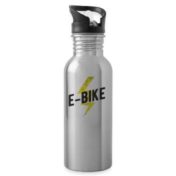E Bike E-Bike - Trinkflasche mit integriertem Trinkhalm - Lightsilver - Rechts