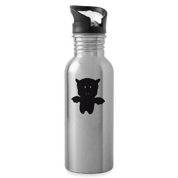 Baby vampire - Water bottle with straw - silver - Right