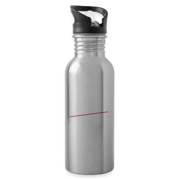 Sport To Do List Jorkyball - Water bottle with straw - silver - Right
