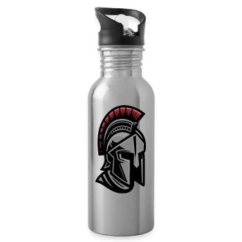 Casque Leonidas Spartan Warrior - Gourde avec paille intégrée - argent clair - Droite