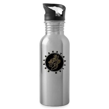 Koala - Australien - Trinkflasche mit integriertem Trinkhalm - Lightsilver - Rechts