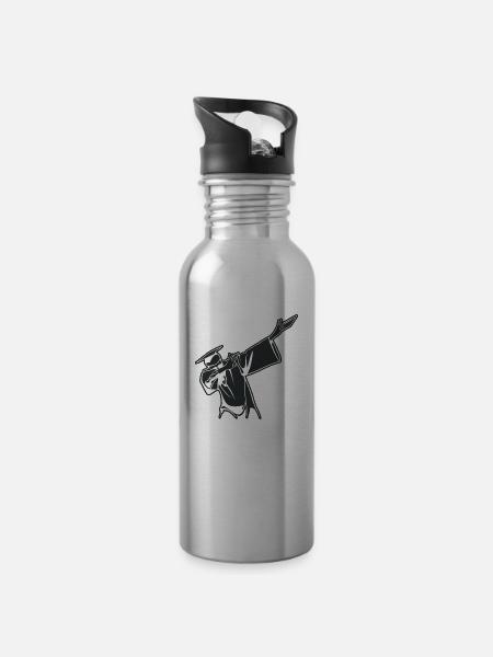 Grad DAB - Trinkflasche mit integriertem Trinkhalm - 
