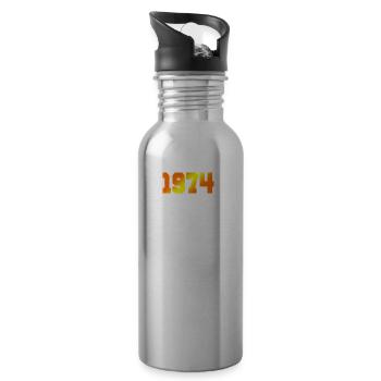 1974 Limited Edition - Water bottle with straw - silver - Right