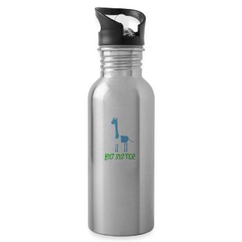 Big sister - Water bottle with straw - silver - Right