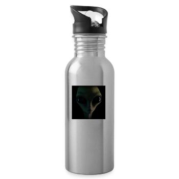 extraterrestrial - Water bottle with straw - silver - Right