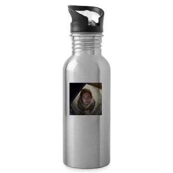 i can see you 6 - Water bottle with straw - silver - Right