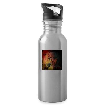 Be Ready - Trinkflasche mit integriertem Trinkhalm - Lightsilver - Rechts