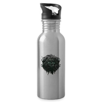 Pakistan - Water bottle with straw - silver - Right