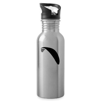 Canopy - Water bottle with straw - silver - Right