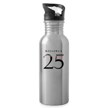 Mallorca 25 Jersey 2025 - Water bottle with straw - silver - Right