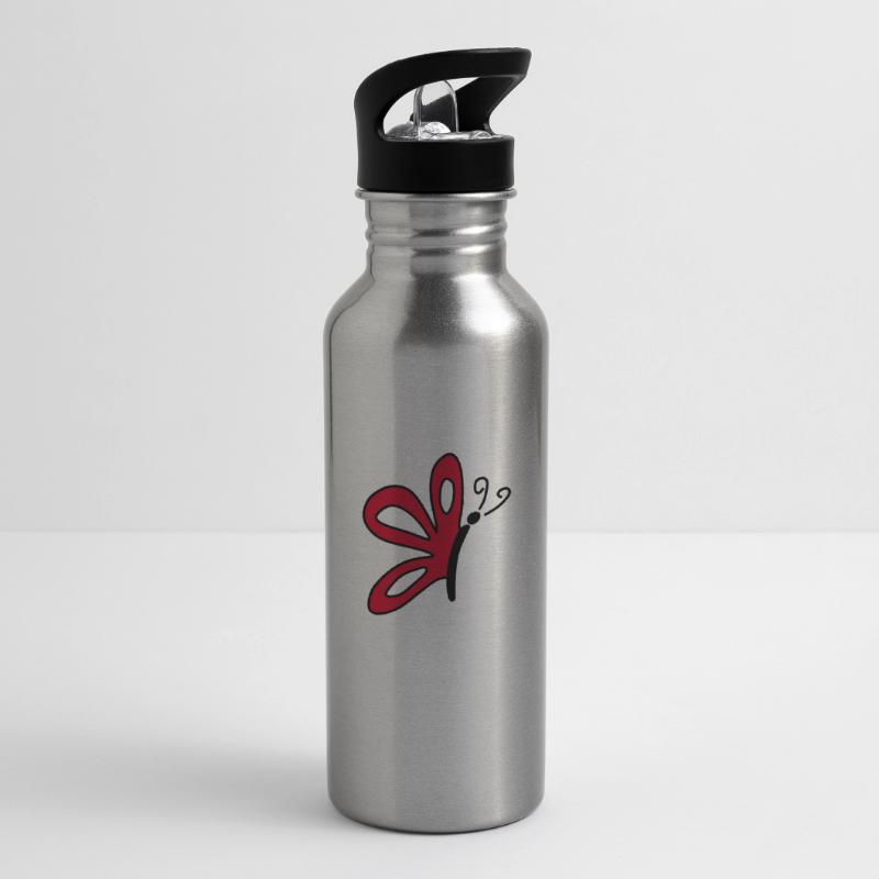 Muttertags Geschenk Mutter Muttertag Geschenkidee  Trinkflasche mit integriertem Trinkhalm