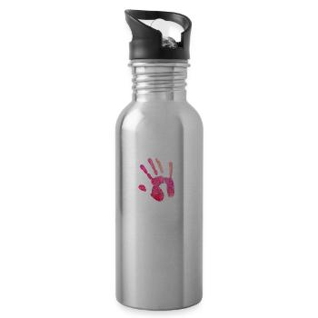 Lacrosse Feel it Touch it Play it - Water bottle with straw - silver - Right