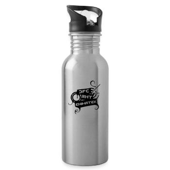 dfc_rht_enimatek_ - Trinkflasche mit integriertem Trinkhalm - Lightsilver - Rechts