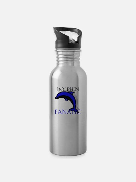 Marine Conservation - Gourde avec paille intégrée - argent clair