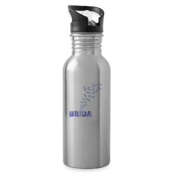 Brida - Trinkflasche mit integriertem Trinkhalm - Lightsilver - Rechts