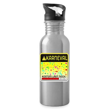 KARNEVALSKOSTÜME LUSTIG - COMPUTER - Trinkflasche mit integriertem Trinkhalm - Lightsilver - Rechts