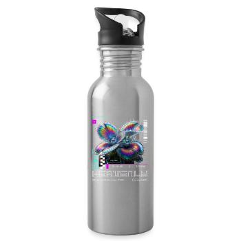 Heavenly Hologarden - Water bottle with straw - silver - Right