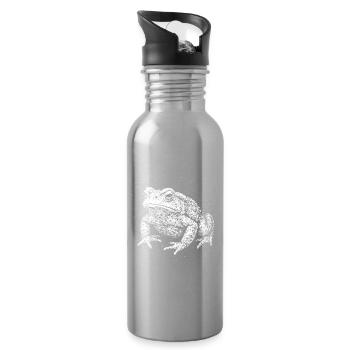 Toad - Water bottle with straw - silver - Right