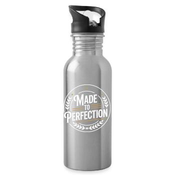 Made To Perfection Matured To Perfection Perfect - Water bottle with straw - silver - Right