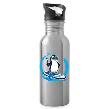  Cartoons SUP Paddleboard Board Stand Up paddel - Trinkflasche mit integriertem Trinkhalm - Lightsilver - Rechts