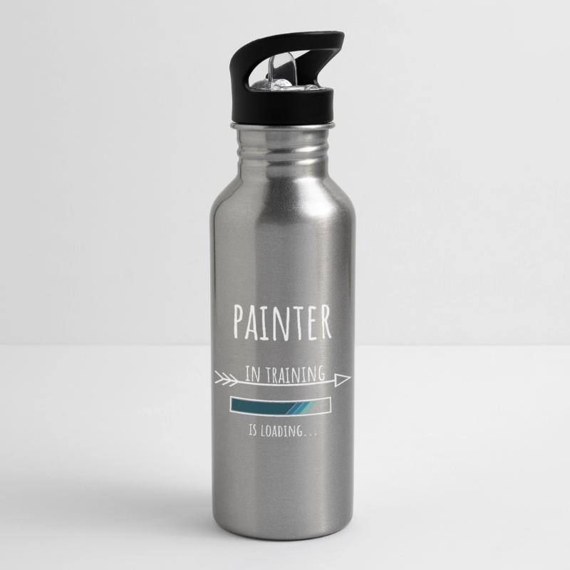 Painter Gift Profession Training Painter Water bottle with straw