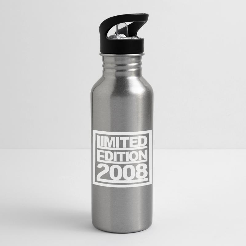 Edition Limitée 2008 Design Anniversaire Gourde avec paille intégrée