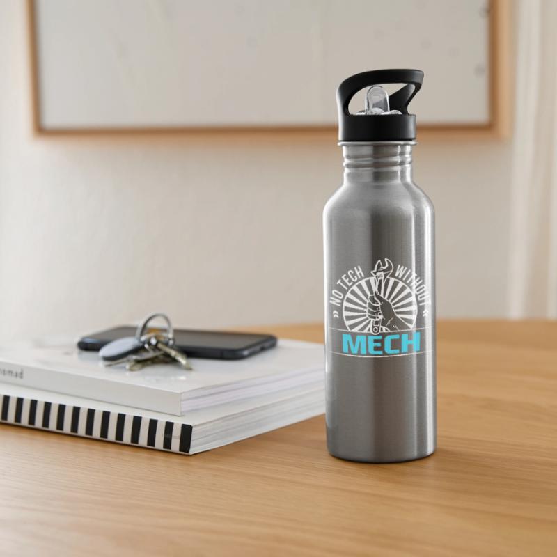 Mechanical Engineering Mechanical Engineer Water bottle with straw