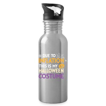Costume Halloween Inflation - Gourde avec paille intégrée - argent clair - Droite