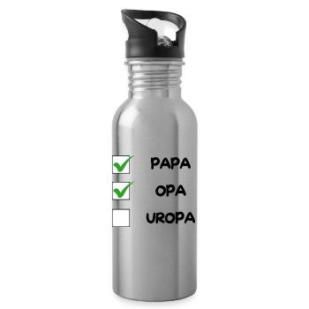 OPA Checklist - Water bottle with straw - silver - Right