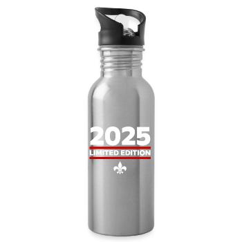 2025 Limited Edition - Water bottle with straw - silver - Right