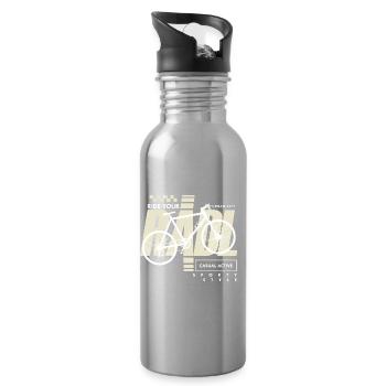 Urban Bike Casual Active Radl Radln - Trinkflasche mit integriertem Trinkhalm - Lightsilver - Rechts