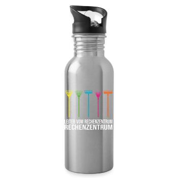 C Python Php Java Programmierer Coding - Trinkflasche mit integriertem Trinkhalm - Lightsilver - Rechts