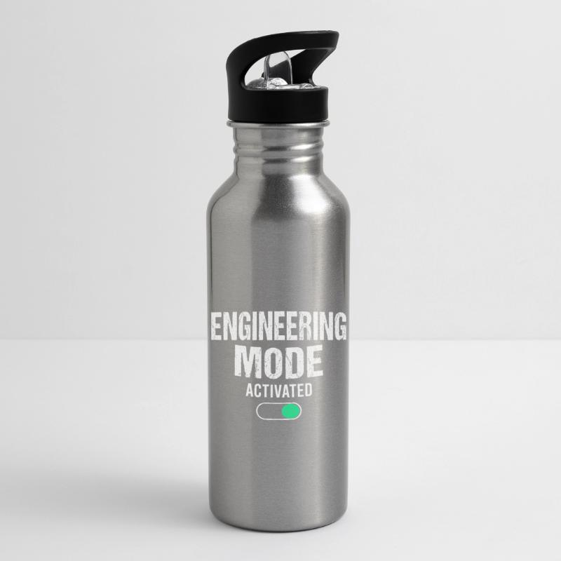 Mechanical Engineering Mechanical Engineer Water bottle with straw