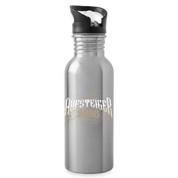 Promoted 2028 - Water bottle with straw - silver - Right