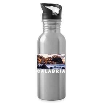 Scilla - Water bottle with straw - silver - Right